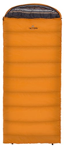 TETON Sports Celsius Regular -18C/0F Sleeping Bag; 0 Degree Sleeping Bag Great for Cold Weather  ...