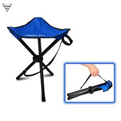 Forbidden Road Camping Stool Seat Tripod Stool Portable Folding Hiking Fishing Travel Backpackin ...