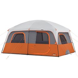 CORE 10 Person Straight Wall Cabin Tent – 14′ x 10′