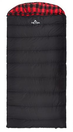 TETON Sports 101R  Celsius XXL -18C/0F Sleeping Bag; 0 Degree Sleeping Bag Great for Cold Weathe ...