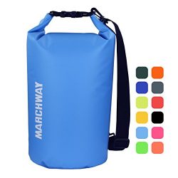 Floating Waterproof Dry Bag 5L/10L/20L/30L, Roll Top Sack Keeps Gear Dry for Kayaking, Rafting,  ...