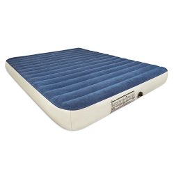 SoundAsleep Camping Series Air Mattress with Eco-Friendly PVC – Queen Size with Included R ...