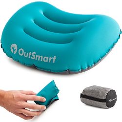 Outsmart Inflatable Camping Pillow | Waterproof, Lightweight and Comfortable Outdoor Pillows for ...