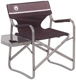 Coleman Portable Deck Chair with Side Table