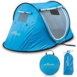 Pop-up Tent An Automatic Instant Portable Cabana Beach Tent – Suitable For upto 2 People & ...