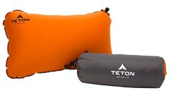 TETON Sports ComfortLite Self Inflating Pillow; Ultralight Pillow; Perfect for Camping, Travel,  ...