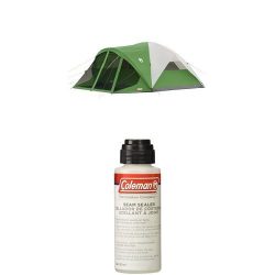 Coleman Evanston 8-Person Tent with Screen Room with Seam Sealer, 2-oz