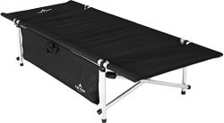 TETON Sports Somnia Lightweight Camp Cot; Camping Cots for Adults; Folding Cot Bed; Easy Set Up; ...