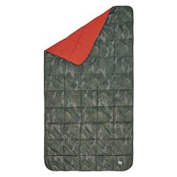 Kelty Bestie Blanket, Camo Green/Lava