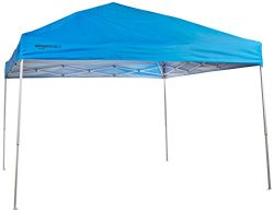 AmazonBasics Pop-Up Canopy Tent – 10′ x 10′, Blue