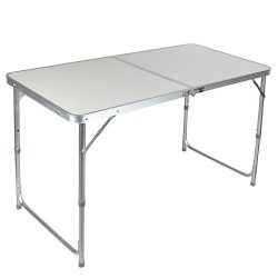 Portable Height Adjustable Aluminum Folding Camping Table FT-ACFT1