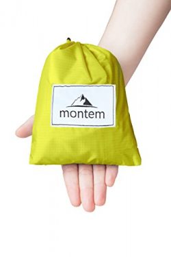 Montem Premium Pocket Blanket/Compact Picnic, Beach, Outdoor, Camping Blanket Made From Premium  ...