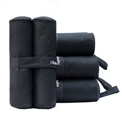 Ohuhu Canopy Weight Bags for Pop up Canopy Tent, Sand Bags for Instant Outdoor Sun Shelter Canop ...