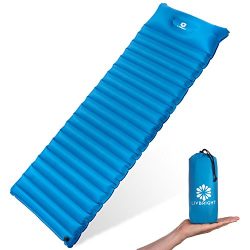 LivBright Lightweight Sleeping Pad for Camping, Backpacking, Hiking – Ultralight and Compa ...