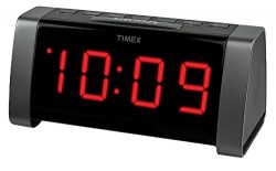 Timex T235BYC AM/FM Dual Alarm Clock Radio – Black