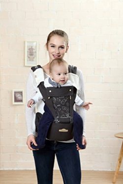 BBWW All Seasons 6-in-1 Classic Baby/Child Carrier and Sling with Hip Seat/stool For Infant& ...