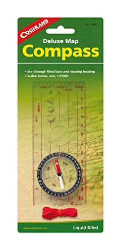 Coghlan’s Deluxe Map Compass with Lanyard