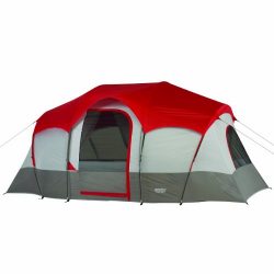 Wenzel Blue Ridge Tent, Red, 7 Person