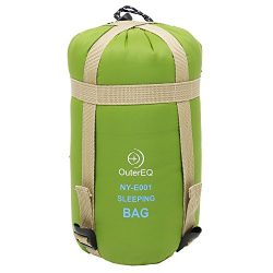 OuterEQ Sleeping Bags Camping Hiking Sleeping Bag Army Green