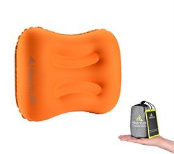 Hiking Pillow by Hikenture – Camping Inflatable Pillow – Ultralight and Compact R ...