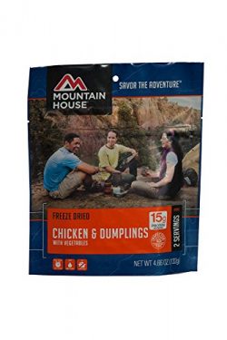 Mountain House Chicken and Dumplings with Vegetables, Pouch