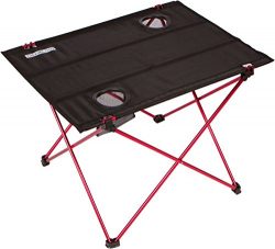 Trekology Foldable Camping Picnic Tables – Portable Compact Lightweight Folding Roll-Top T ...