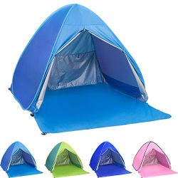 Ylovetoys Automatic Pop Up Beach Tent, 2 Person Instant Tent Sun Shelter Anti-UV Cabana Shade Wa ...