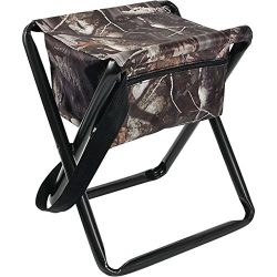 Allen Collapsible Folding Stool w/ Storage Pouch, NextCamo