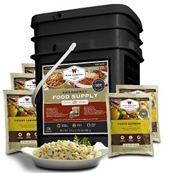 Wise Company 120 Serving Entree Only Grab and Go Kit, 15″ L x 12″ W x 10″ H, 2 ...