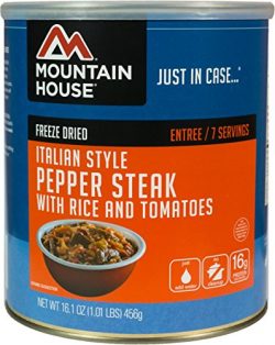 Mountain House Italian Style Pepper Steak #10 Can