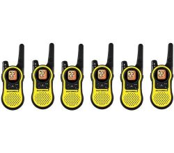 Motorola MH230R Two Way Radio / Walkie Talkie (6-Pack)