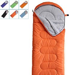 Camping Sleeping Bag-Envelope Mummy Outdoor Lightweight Portable Waterproof Perfect for 20 degre ...