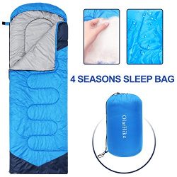 Sleeping Bags for Adults Women Men, 4 Season Waterproof Envelope Ultralight Mummy Sleeping Bag W ...