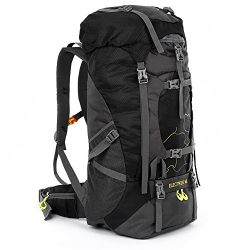 OUTLIFE Hiking Backpack 60L Lightweight Water Reasistant Trekking Bag Durable Outdoor Sport Dayp ...