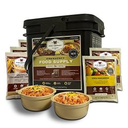 Wise Food Company 56 Serving Breakfast and Entree Grab and Go Food Kit