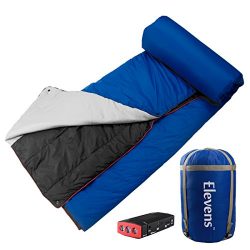 Lightweight Battery-operated Heated Down Camping Blanket Sleeping Bag Alternative for Cold Weath ...