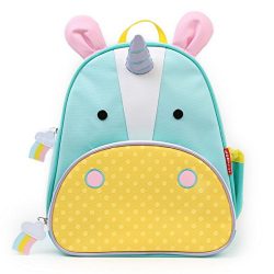 Skip Hop Zoo Toddler Kids Insulated Backpack Eureka Unicorn Girl, 12-inches, Multicolored