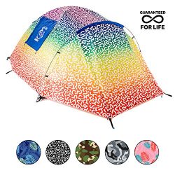 Chillbo Baggins CHILLBO CABBINS Best 2 Person Tent with Cool Patterns ULTIMATE SUMMER CAMPING GE ...