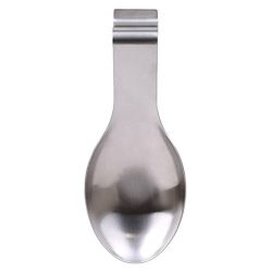 Dolland Spoon Rest Stainless Steel Spoon/ Spatula/ Ladle Rest Holder Cooking Accessories & K ...