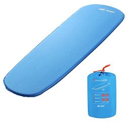 SEMOO Self-Inflating Camping Sleeping Mat/pad, Lightweight, Water Repellent Coating for Hiking&a ...