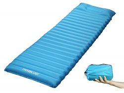 Ultralight Sleeping Pads, Inflating Camping Mattress w/Air Pump Dry Sack Bag – Compact Lig ...