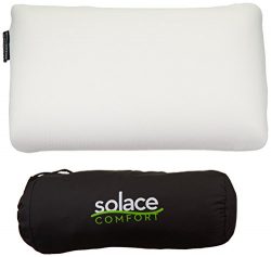 Solace Comfort Memory Foam Travel Pillow