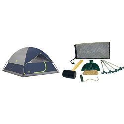 Coleman Sundome 6 Person Tent – Navy w/Tent Kit