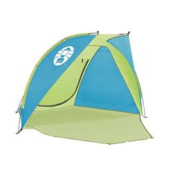 Coleman Compact Shade Shelter, Blue/Lime