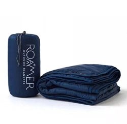 Roamer Outdoor / Insulated Throw / Camping Blanket Blue