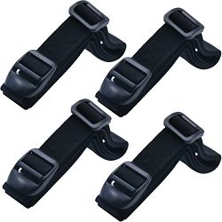 Sleeping Bag Strap, [4 packs]Luggage Strap, Wisdompro of Heavy Duty Straps