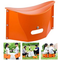 WGEr Folding Stool, Foldable Small Camping Chair for Kids Adults, Lightweight & Portable for ...