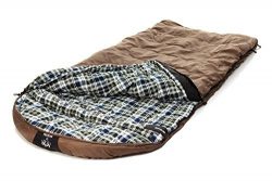 Grizzly +25 Degree RipStop Sleeping Bag (Tan)