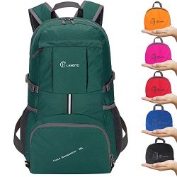 ZOMAKE Ultra Lightweight Hiking Backpack, 35L Packable Water Resistant Travel Daypack Shool Bag  ...