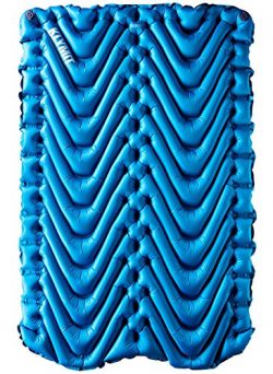 Klymit Double V Lightweight Sleeping Pad for Two (Blue)